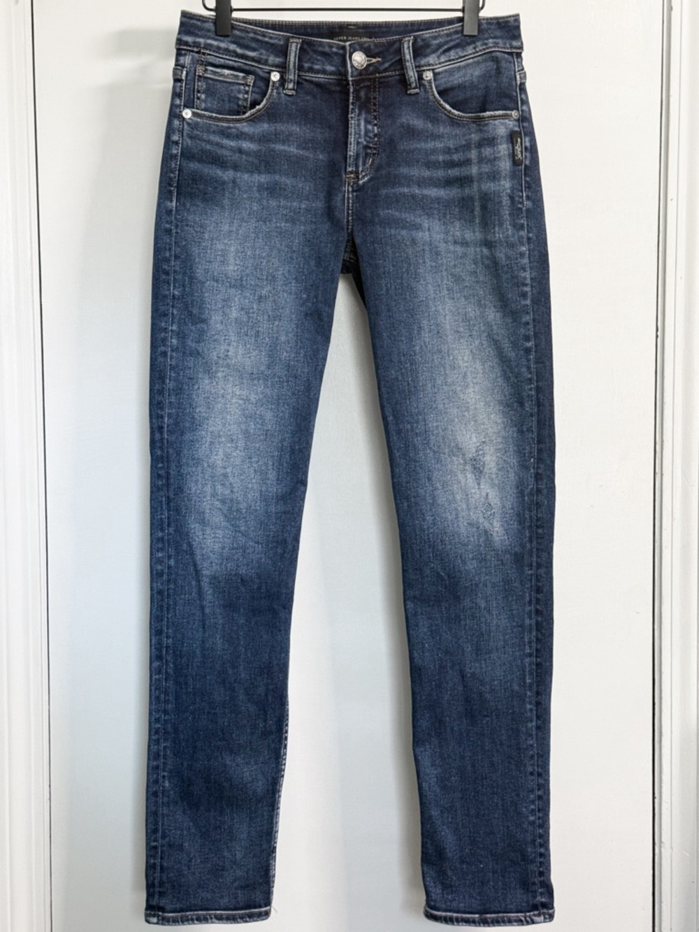 Silver Jeans Avery Slim Dark Wash Jeans 29x31